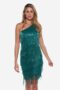 Spark nigh party dress green