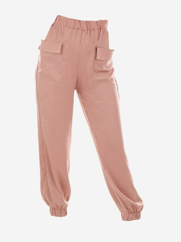 Basic Slim Fit Chinos Trousers - Image 4