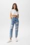 Ripped Mom Jeans - Contains Recycled Cotton