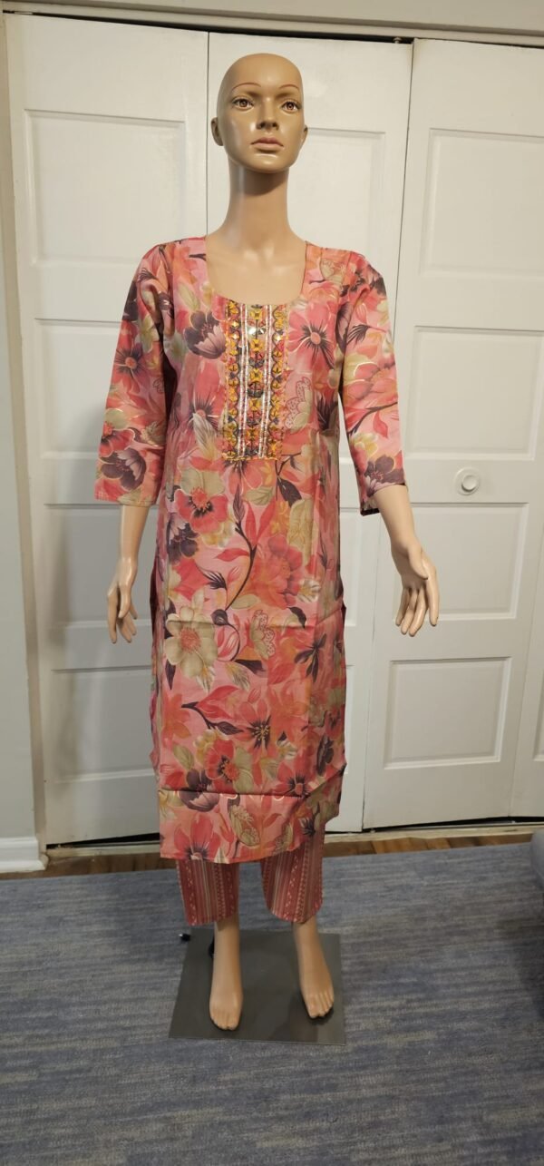 Women's full sleeve-cotton-all season-dress - Image 10