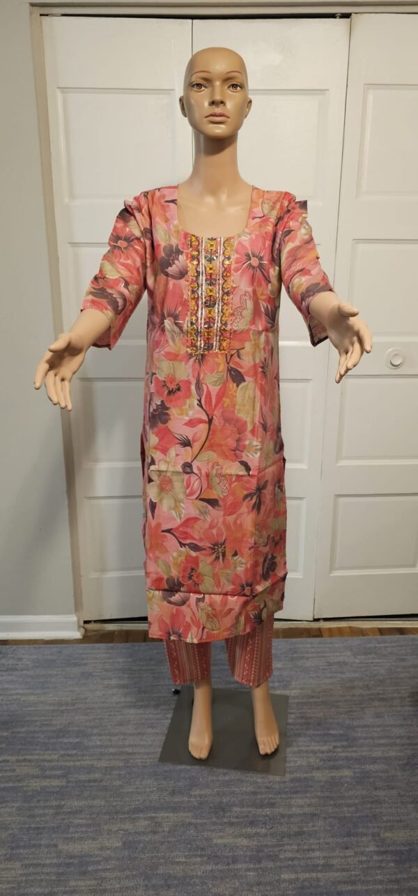 Women's full sleeve-cotton-all season-dress - Image 9