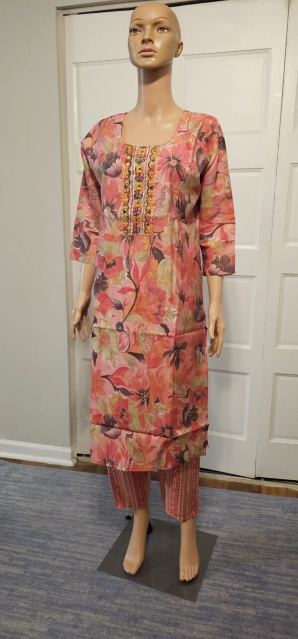Women's full sleeve-cotton-all season-dress - Image 8