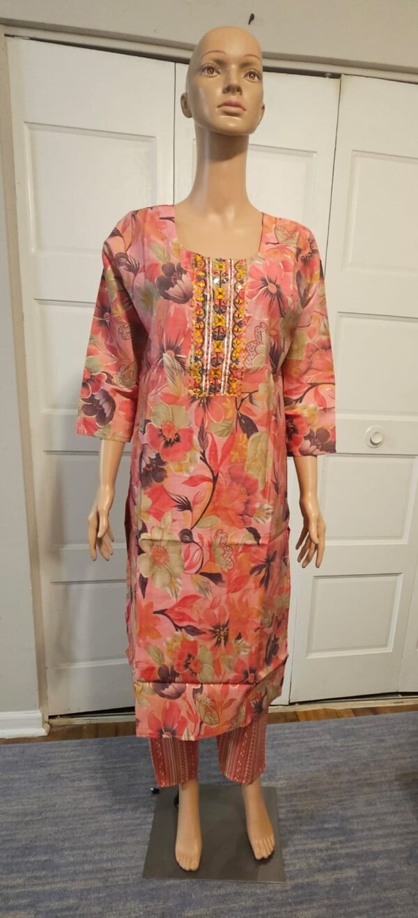Women's full sleeve-cotton-all season-dress - Image 6