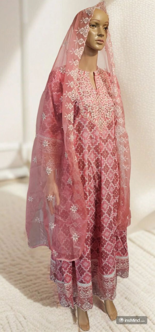Women's full sleeve-cotton-all season-dress - Image 2